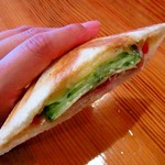 らびっと - ホットサンドウィッチ(470円)
