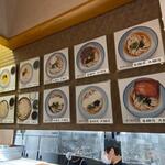 さぬきうどん 清瀧 - お店はセルフ式の讃岐うどんのお店、先ずはベースのうどんを決めて注文です。