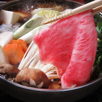 おまかせ　すき焼き　ロブスターグラタン付