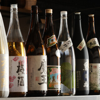 We also have local sake from Kochi Prefecture that goes well with the dishes! Be sure to try Jabara sake, which is popular among women.