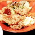 焼き鳥居酒屋とりとり - ランチからあげ定食