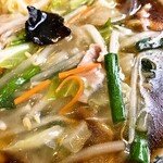 Funaba - あんかけもやしラーメン「あっぷ図」