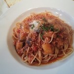 ナスミートパスタ