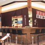 矢崎寿司 ほんまもん - 外観写真:岸和田カンカンベイサイドモールの中にある寿司カウンターのお店です！