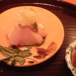 向付　鰤の刺身