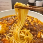 SHIBIRE-NOODLES 蝋燭屋 - 麺リフト　麻婆麺