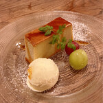 Italian bar Salute - さつま芋のプリン