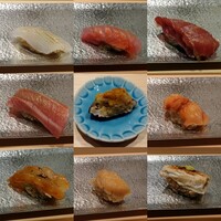 鮨 と、志 - ランチコース：握り