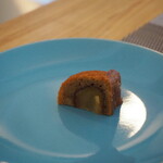 ラトリエ ドゥ ノノ - 栗のマドレーヌ　試食