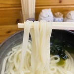 新の家うどん - 麺！