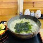 新の家うどん - 釜揚げうどん500円