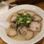 Higobashi Ramen Tei - チャーシューメンニンニク入り