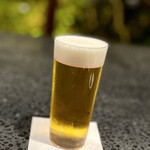 イチリン ハナレ - 先ずは、プレミアムマイスタービールで乾杯。