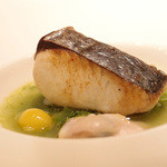 リストランテ G - Dec, 2012 寒鰆　蛤　銀杏　菜の花のスープ