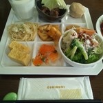 ふじさん - 地元食材で作られた料理たちです。