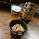 うな達 - ビール大瓶 (サッポロ) 