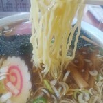 味のラーメン　銀華 - 細めのウェイブ
