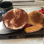 日本料理 TOBIUME - 異文化 芋掘り
      →若松 べにはるか焼芋ティラミス ジェラート♪