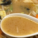 たいへいラーメン - 味噌スープ