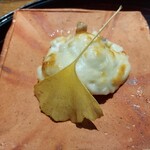 Asuka - 柿、エビ、銀杏のグラタン