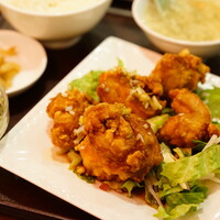 過門香歩高里 六本木店 - 油淋鶏セット (¥900) 過門香歩高里 六本木店 - 油淋鶏セット (¥900)