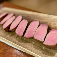 焼肉 スタミナ苑 - 極厚タンの塩麹漬け