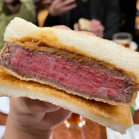 焼肉 スタミナ苑 - ヒレカツサンド