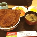 Uenoya - 敦賀名物 ソースカツ丼…いただきまーす！(^O^)／