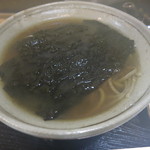 出雲そば きがる - 2012/12岩のり釜揚げそば：850円