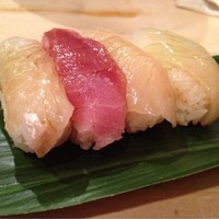 鮨 逸喜優 - ぶり 中トロ ひらめ　いか　