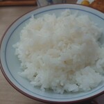 季節料理 とんかつ 金水 - ご飯