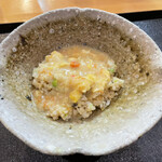 鮨松榮 - 銀しゃりチャーハン せこ蟹あんかけ