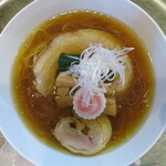 中華そば 深緑 - 白出汁/アップ