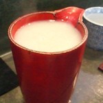 十割そば　きらく - 相変わらず濃厚な蕎麦湯