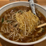 勉強亭 - もやしラーメン