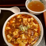 Hidakaya - 麻婆豆腐（定食）の右側