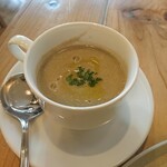 サスティナブルキッチン ROSY - ごぼうと豆乳のスープ