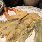 鳴子ホテル - 天ぷら。