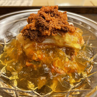 のぐち 継 - 京都間人産　セイコガニ　土佐酢のジュレ