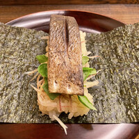 のぐち 継 - 鯖寿司　手巻きスタイル