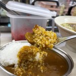 常盤軒 - ミニカレー付きそば　600円