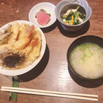 割烹　川上 - 天丼ランチ