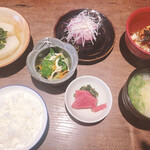 割烹　川上 - 週替わりランチ　　出汁巻たまごは写真撮れませんでした