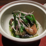 天空の庭　星のなる木 - 【一期一会：温物】松茸と河豚の揚げ出し