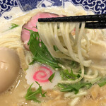 鳥そば 真屋 - 鶏そば塩　麺