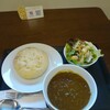 パールブーケ - パンとカレーのセット750円