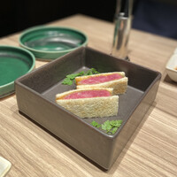 焼肉うしごろ 横浜店 - 牛ヒレカツサンド
