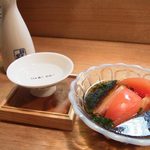 ら すとらあだ - トマトとモロヘイヤの和え物（2012.12.10）