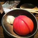 Morizou - 冷やしトマト　380円
