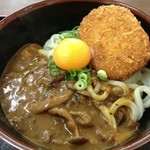 ひろ濱うどん 宇多津店 - カレーうどん＆野菜コロッケ